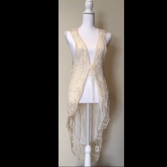Beautiful Long Vest - So Unique! - Picture 1 of 4